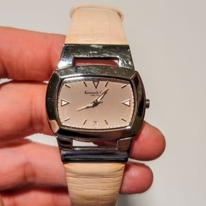 Sexy Looking Kenneth Cole Watch with some nice Pink 'Gator band - Works.
